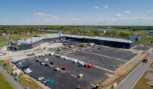 Installation of steel structures.